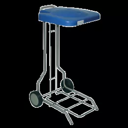 Collecteur à déchets110/130 litres inox